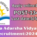 Odisha Adarsha Vidyalaya Recruitment:2024